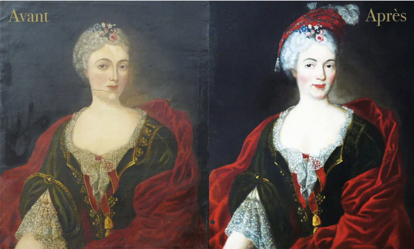 Restauration d'oeuvre cadeau fête des mères