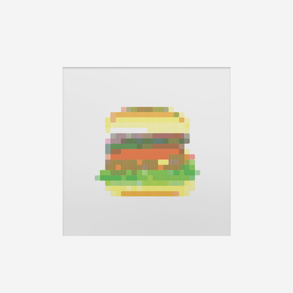 DEUX MILLE - Pixel Icon Burger