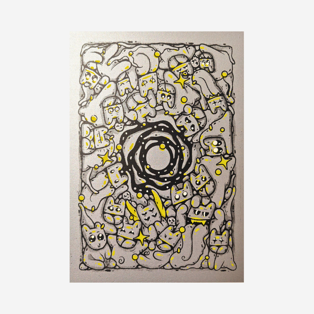 EL MOOT MOOT - Vortex (papier gris)