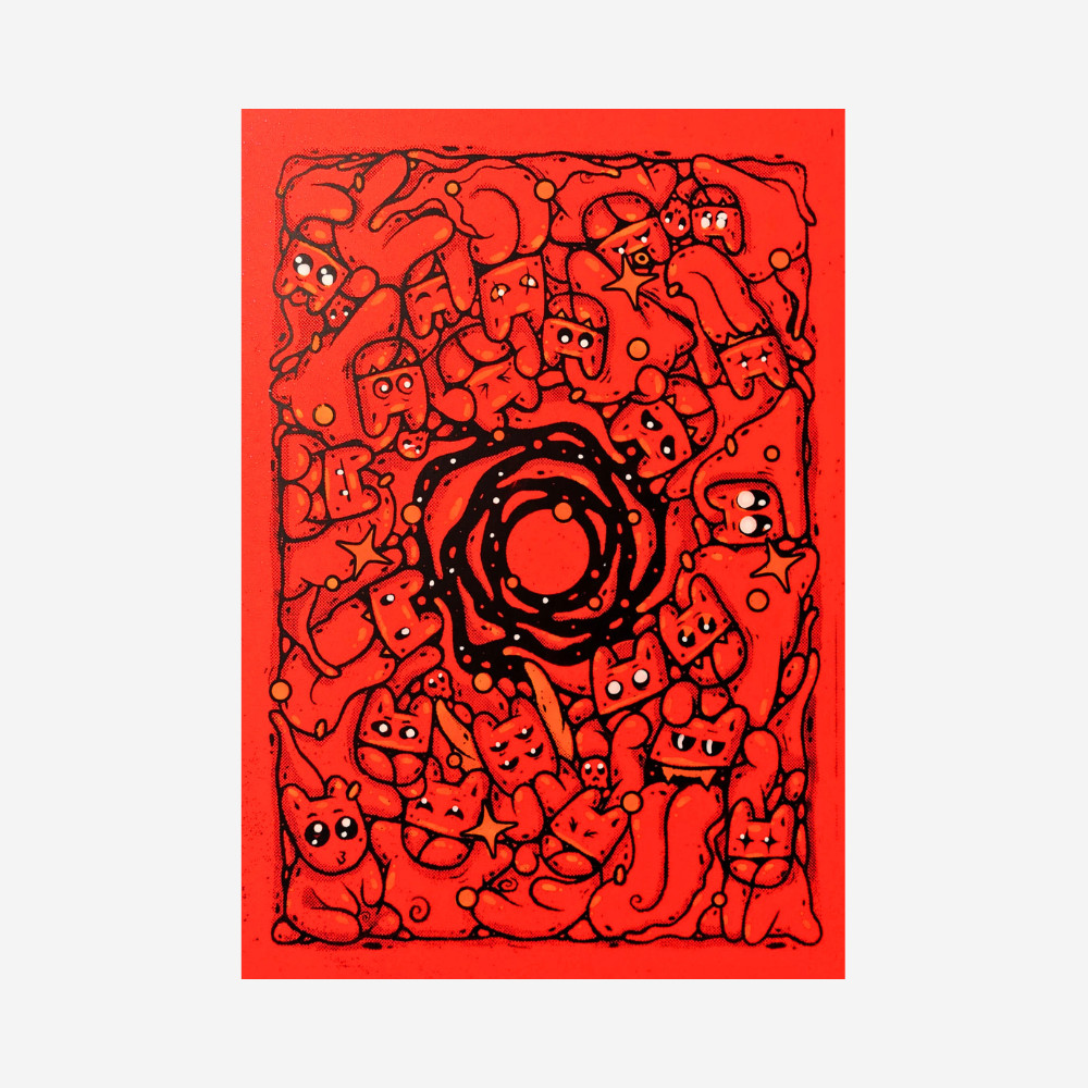 EL MOOT MOOT - Vortex (papier rouge)