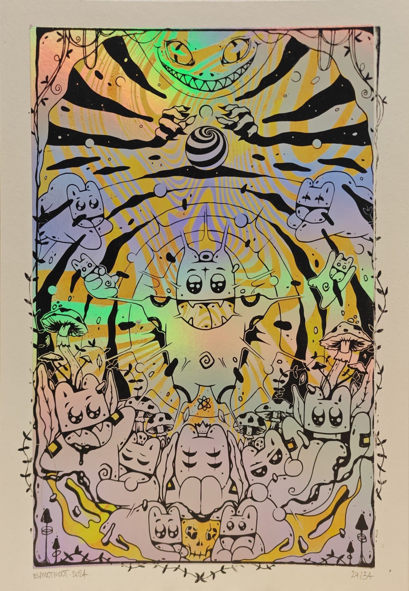 EL MOOT MOOT - Hypnose (argent & jaune)