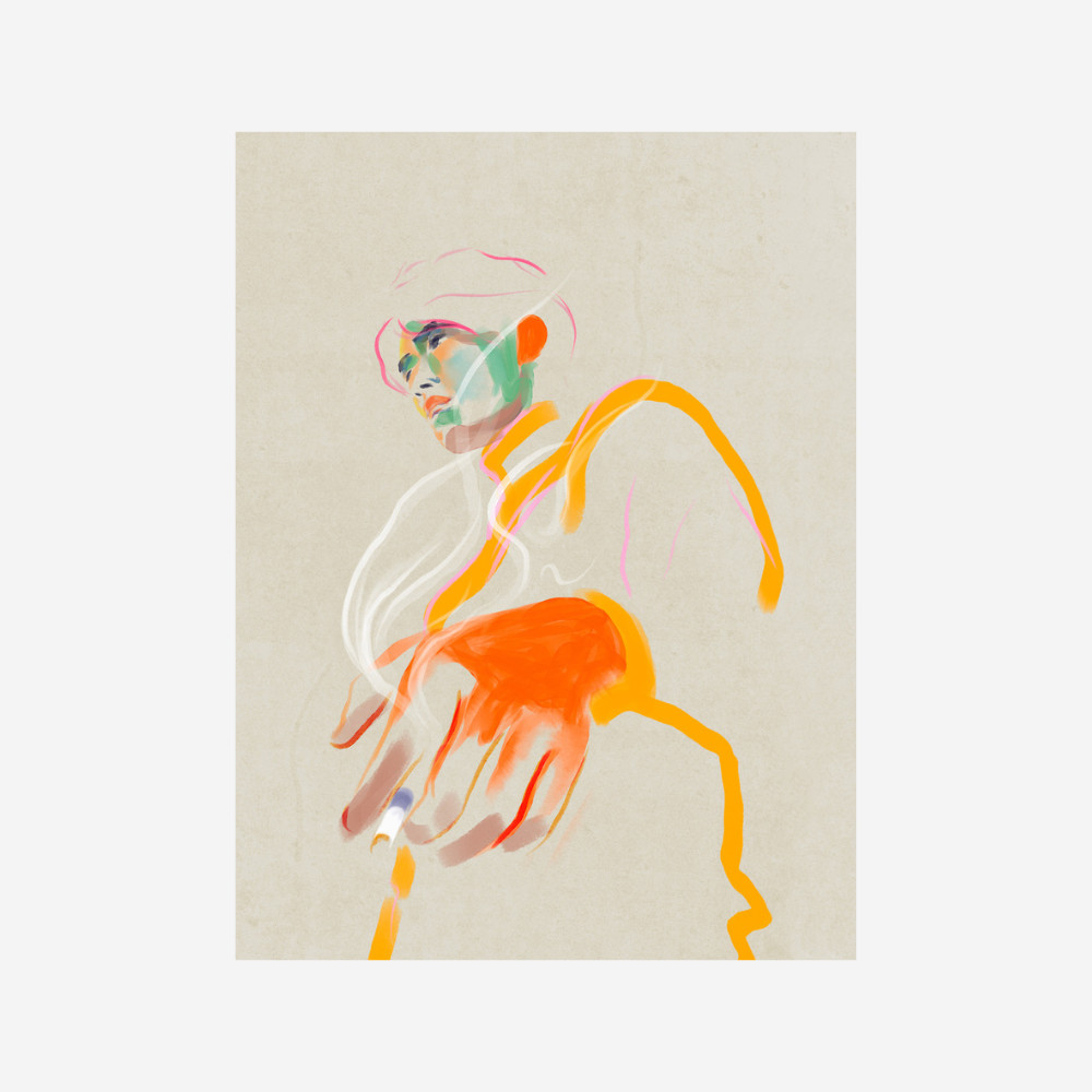 GRAVOUIL Sébastien - In His Mind (30x40cm)