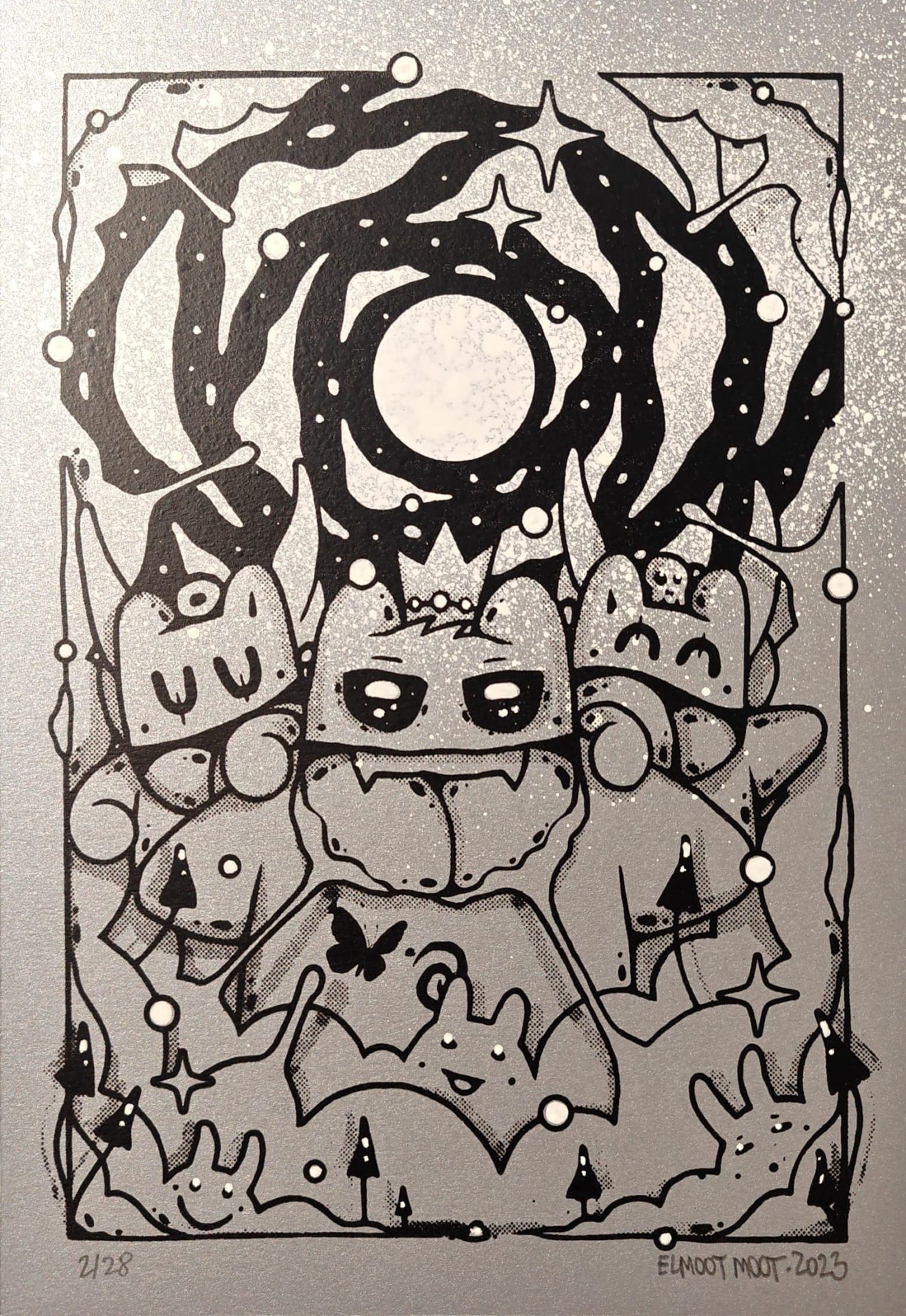 EL MOOT MOOT - Les 3 Moots (papier gris)