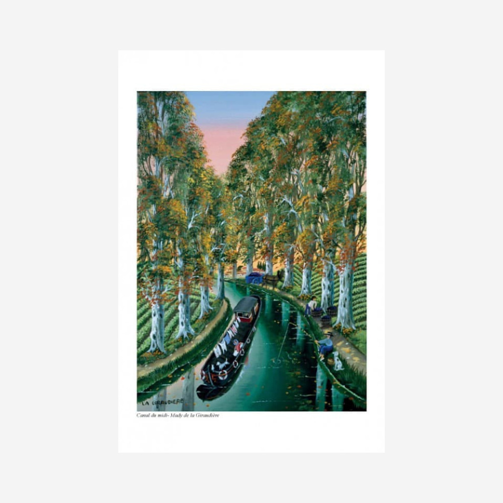 Mady DE LA GIRAUDIÈRE - Canal du Midi