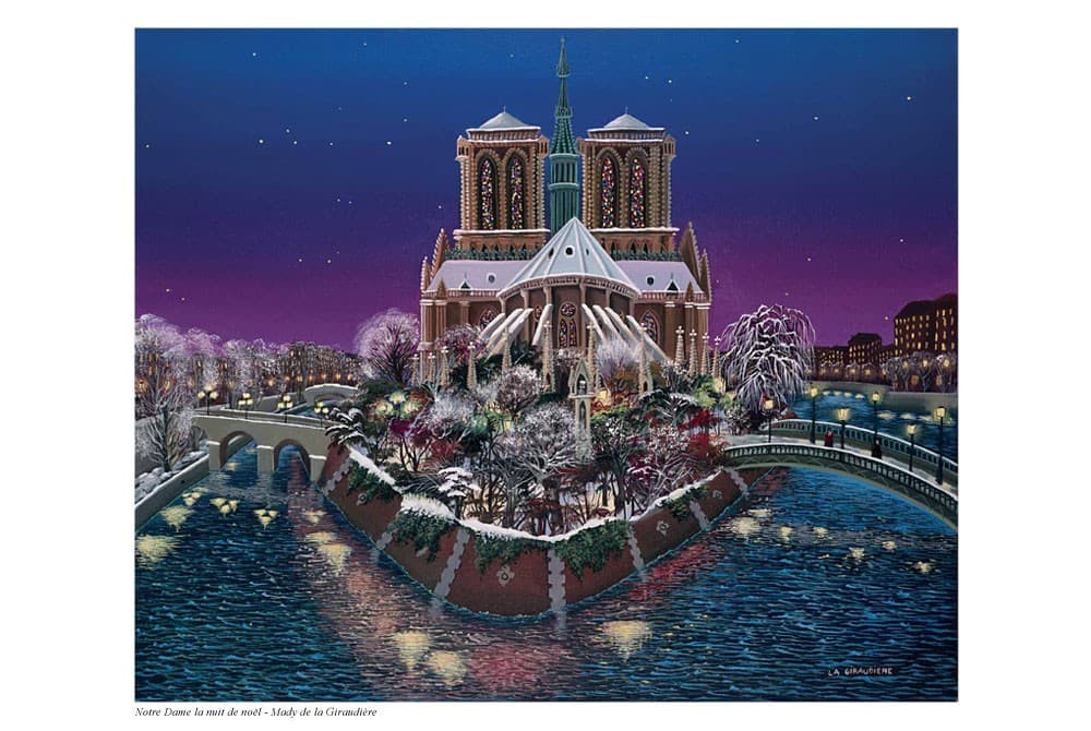 Mady DE LA GIRAUDIÈRE - Notre-Dame la nuit de Noël