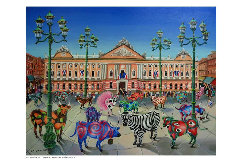 Mady DE LA GIRAUDIÈRE - Le Capitole (grand format)