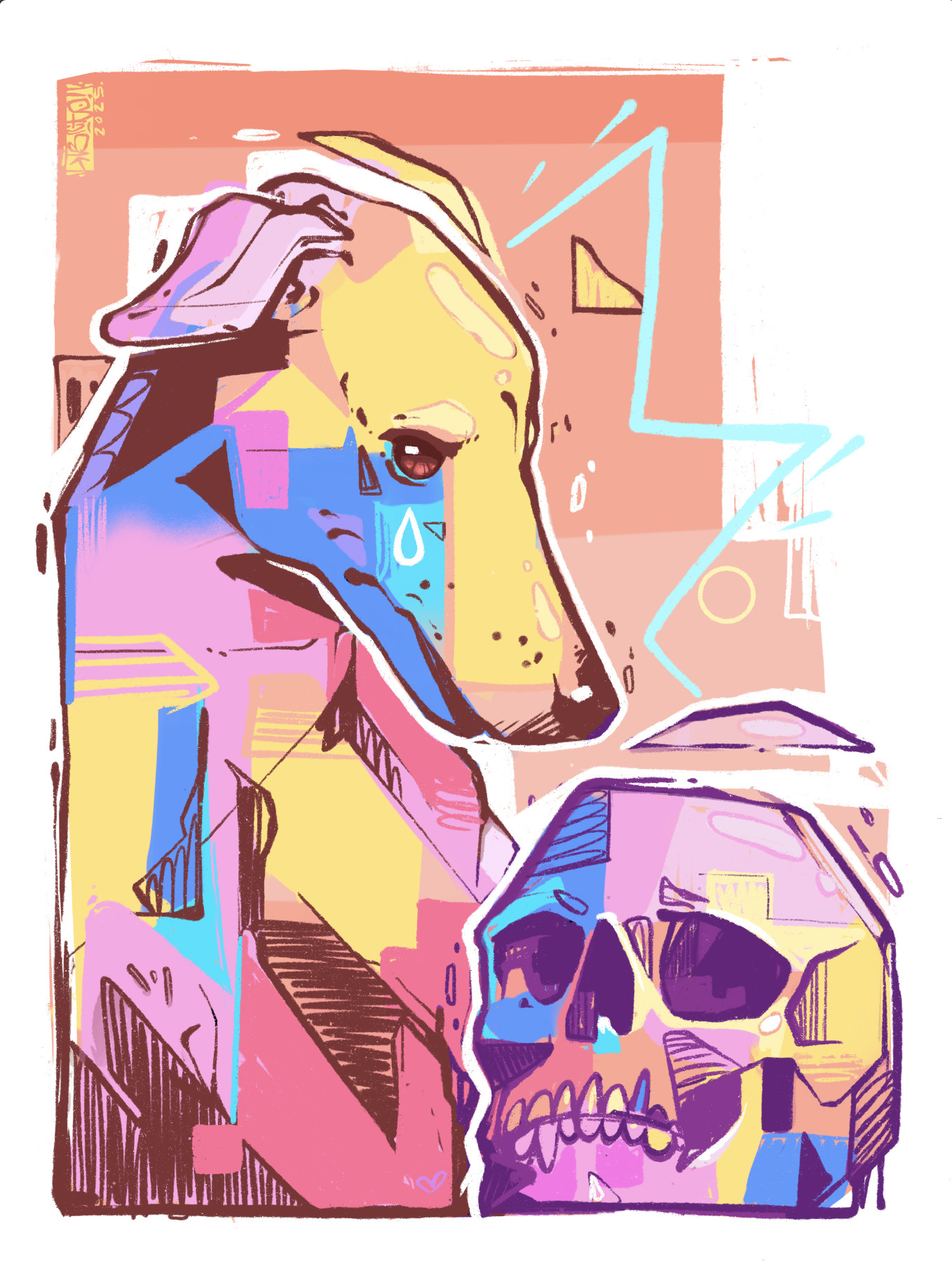 BRITO Benjamin - Skull & Dog