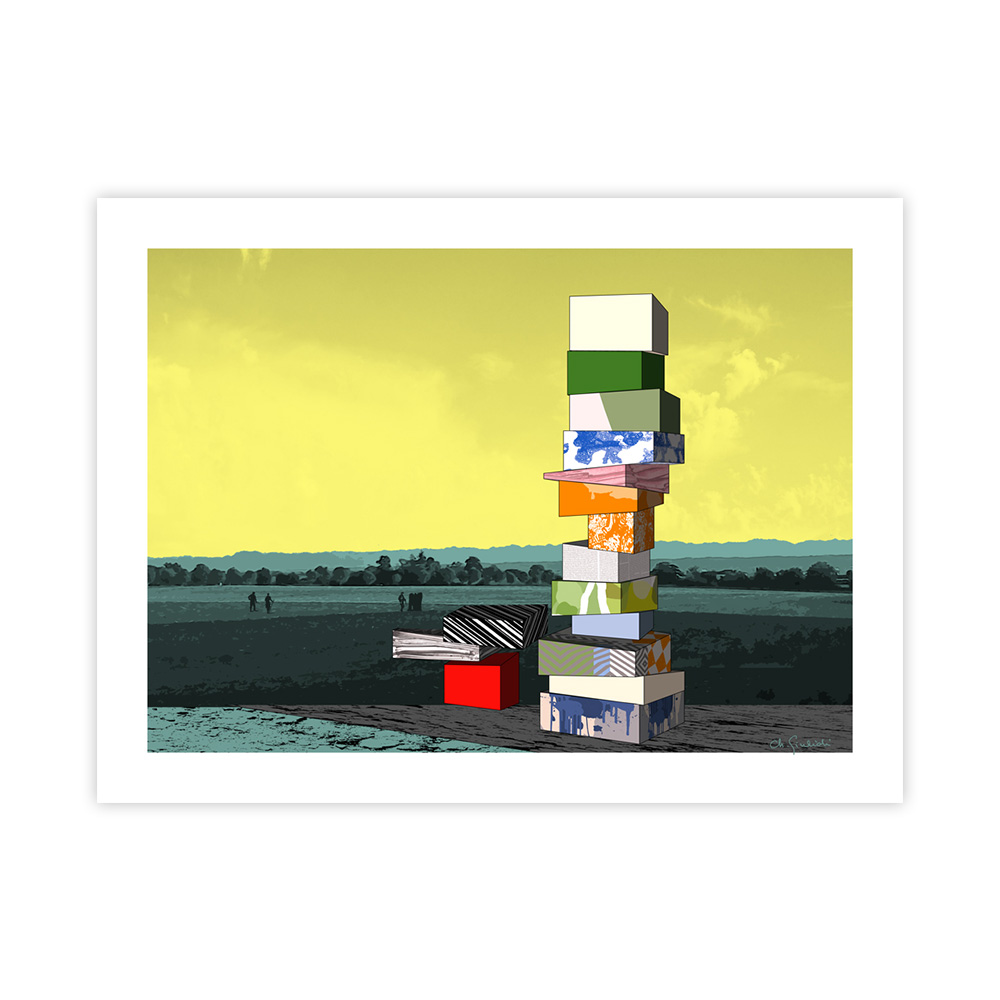 Affiche Édifices – Espoir | Charles Giulioli